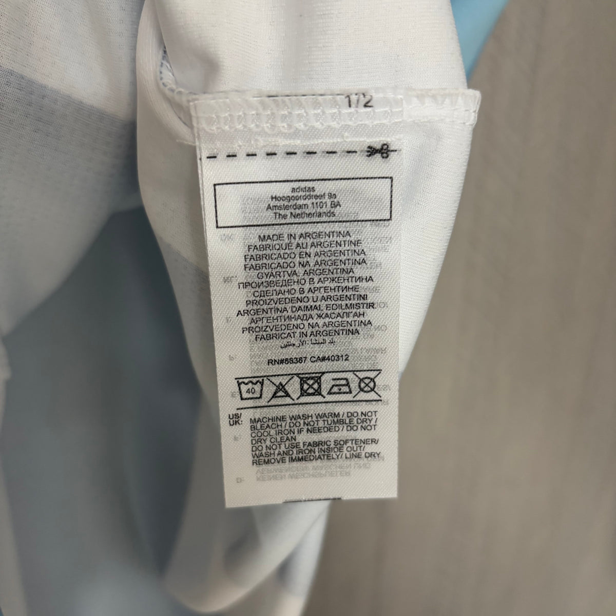 Camisa Argentina Home 2026 – Masculina