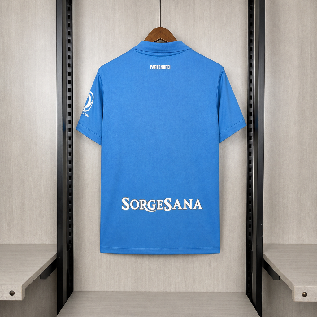 Camisa Napoli Home 2026/27 Azul – Versão Torcedor