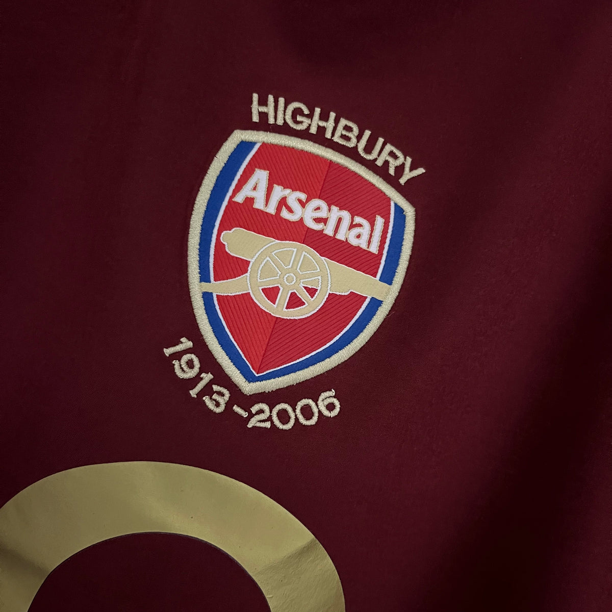 Camisa Arsenal Retrô Highbury 2005/06 – Masculina – Bordô