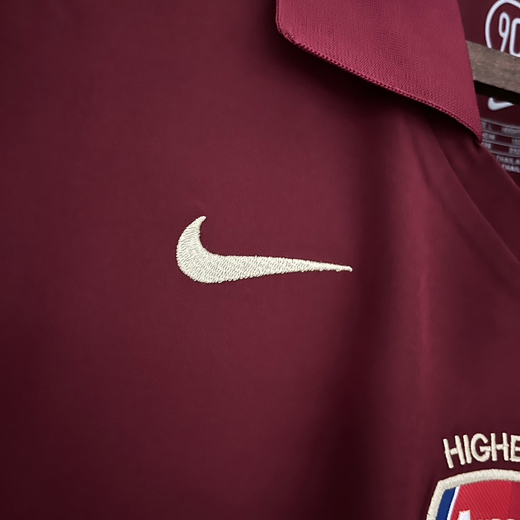 Camisa Arsenal Retrô Highbury 2005/06 – Masculina – Bordô