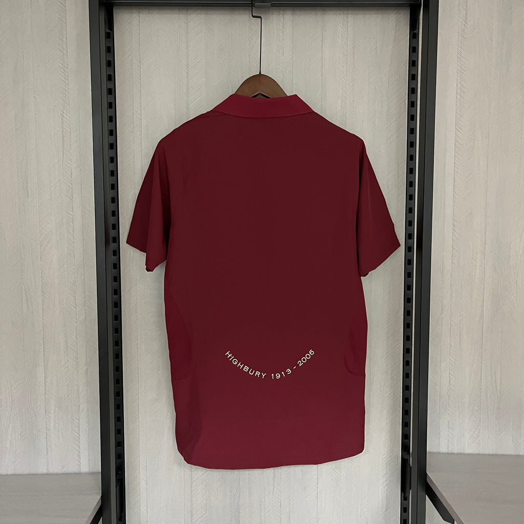 Camisa Arsenal Retrô Highbury 2005/06 – Masculina – Bordô